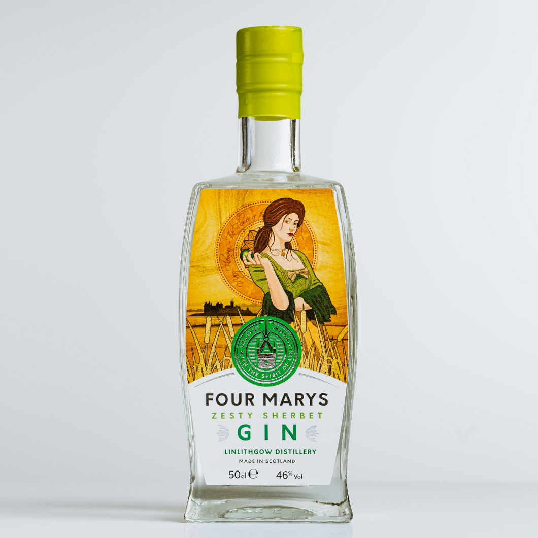 Four Marys Zesty Sherbet Gin 50cl